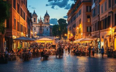 The Ultimate Answer to Where to Spend Your Evenings in Rome: Rooftop Cocktail Bars Overlooking Iconic Landmarks